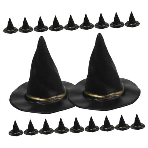Supvox 20 Stück Hexen Hut Deko Halloween-miniaturen Zum Basteln Kleiner Hexenhut Halloween-bastelbedarf Mini Gewebter Hut Mini-hüte Zaubererhut Miniatur-hexenhut Black Plastik Supvox 20 Stück Hexen Hut Deko Halloween-miniaturen Zum Basteln Kleiner Hexenhut Halloween-bastelbedarf Mini Gewebter Hut Mini-hüte Zaubererhut Miniatur-hexenhut Black Plastik von Supvox