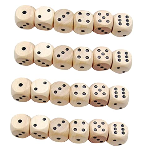 Supvox 20 Stück Holzwürfel Partywürfel Würfeln Würfelspiel Zahlenspiel Würfel Spiele quadratische Würfel Zahlenwürfel Partyzubehör Standard-Spielwürfel Zubehör für Brettspiele Hölzern Supvox 20 Stück Holzwürfel Partywürfel Würfeln Würfelspiel Zahlenspiel Würfel Spiele quadratische Würfel Zahlenwürfel Partyzubehör Standard-Spielwürfel Zubehör für Brettspiele Hölzern von Supvox