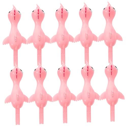 Supvox 20 Stück Katapult Küken Finger Party Cartoon Hühner Kinderversorgung Finger Flugspielzeug Finger Tiere Flugspiel Lustiges Kinderspielzeug von Supvox