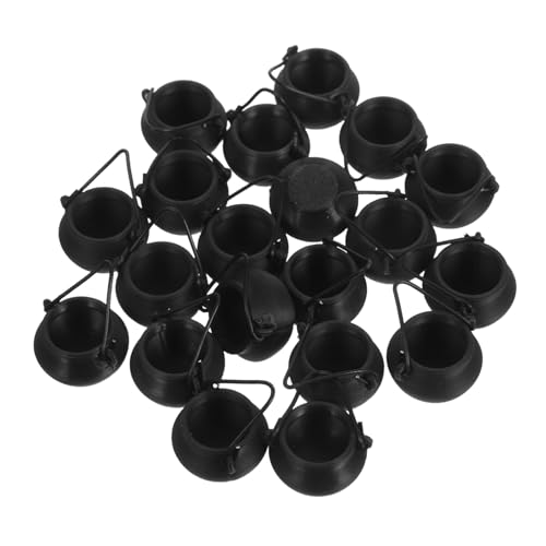 Supvox 20 Stück Kleine Kessel für Party Dekorationen Requisiten für Gruselige und Sammlerfiguren Supvox 20 Stück Kleine Kessel für Party Dekorationen Requisiten für Gruselige und Sammlerfiguren von Supvox