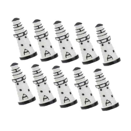 Supvox 20 Stück Mikro Landschaftsdekoration Garten Mini Leuchtturm Großpackung Leuchtturm Basteln Leuchtturm Gastgeschenke Mini Leuchttürme Mikro Dekorative Tisch Leuchtturm von Supvox