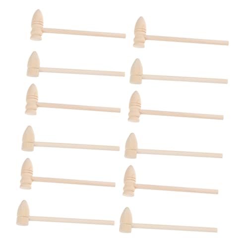 Supvox 20 Stück Mini Holzhammer für Teiliges Sicher und Geruchlos für und Spielzeuganwendungen Ergonomischer Griff Kinderfreundlich Supvox 20 Stück Mini Holzhammer für Teiliges Sicher und Geruchlos für und Spielzeuganwendungen Ergonomischer Griff Kinderfreundlich von Supvox