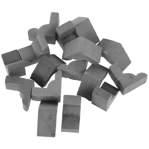 Supvox 20 Stück Mini-Steine Mikrosteine Puppenhausbauzubehör Miniatur-Gebäudemodell Baumaterial für kleine Miniatur Ziegeldiy Ziegel winzige Ziegel Puppenhaus-Steine Ton Grau Supvox 20 Stück Mini-Steine Mikrosteine Puppenhausbauzubehör Miniatur-Gebäudemodell Baumaterial für kleine Miniatur Ziegeldiy Ziegel winzige Ziegel Puppenhaus-Steine Ton Grau von Supvox