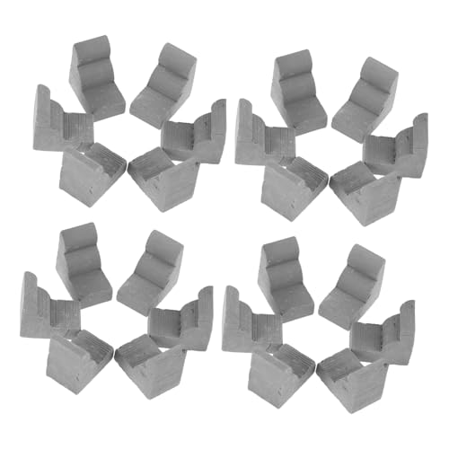 Supvox 20 Stück Mini-Steine Ziegel für den Garten kleine Miniatur Puppenhausbauzubehör Mini-Baumaterialien Miniaturgebäudezubehör Spielzeugbausteine kleine Ziegelsteine Ziegeldiy Ton Grau Supvox 20 Stück Mini-Steine Ziegel für den Garten kleine Miniatur Puppenhausbauzubehör Mini-Baumaterialien Miniaturgebäudezubehör Spielzeugbausteine kleine Ziegelsteine Ziegeldiy Ton Grau von Supvox