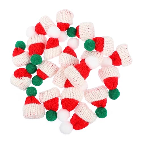 Supvox 20 Stück Mini Weihnachtsmützen aus Festliche Mini Hüte Weiß und Grün Weihnachtsdeko Basteln Party Zubehör für Baum Zuhause für Weihnachtsfeier und Heimdekoration Supvox 20 Stück Mini Weihnachtsmützen aus Festliche Mini Hüte Weiß und Grün Weihnachtsdeko Basteln Party Zubehör für Baum Zuhause für Weihnachtsfeier und Heimdekoration von Supvox