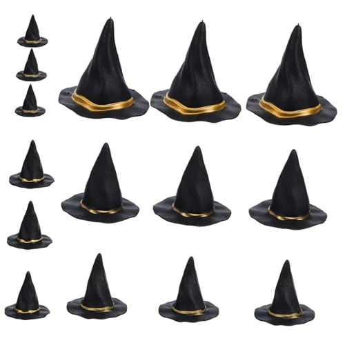 Supvox 20 Stück Miniatur Hexenhüte für Halloween Deko Diy Bastel Hüte für Puppen Dekoration für Feiern und Miniatur Landschaften Supvox 20 Stück Miniatur Hexenhüte für Halloween Deko Diy Bastel Hüte für Puppen Dekoration für Feiern und Miniatur Landschaften von Supvox