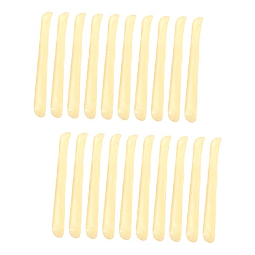 Supvox 20 Stück Pommes Frites Model Kartoffel braten Party vorgibt Pommes gefälschte Pommes Frites Simulation Pommes-Frites-Modell Faux-Pommes-Frites-Modell Simulationsfutter PVC Gelb Supvox 20 Stück Pommes Frites Model Kartoffel braten Party vorgibt Pommes gefälschte Pommes Frites Simulation Pommes-Frites-Modell Faux-Pommes-Frites-Modell Simulationsfutter PVC Gelb von Supvox