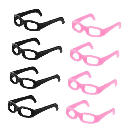 Supvox 20 Stück Puppen Sonnenbrillen Miniature Dollhouse Eyeglasses Schwarz und Zubehör für Puppenoutfits und Kreative Rollenspiele Supvox 20 Stück Puppen Sonnenbrillen Miniature Dollhouse Eyeglasses Schwarz und Zubehör für Puppenoutfits und Kreative Rollenspiele von Supvox