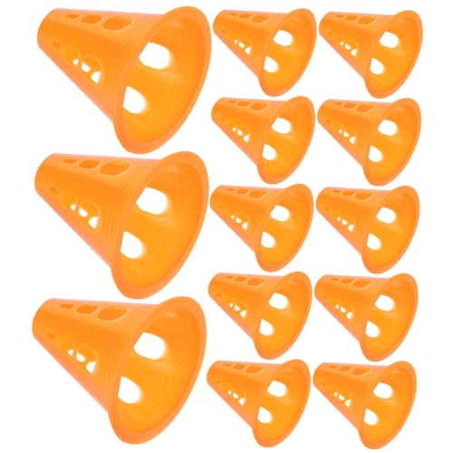 Supvox 20 Stück Rollschuhstapel Ausbildung Zapfen Sportkegel Sport kleine Verkehrszeichen Spiel Schlittschuhe kleine Straßensperre Mini- Plastik Orange Supvox 20 Stück Rollschuhstapel Ausbildung Zapfen Sportkegel Sport kleine Verkehrszeichen Spiel Schlittschuhe kleine Straßensperre Mini- Plastik Orange von Supvox