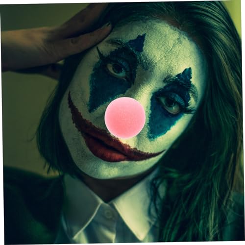 Supvox 20 Stück Schwamm Clownsnasen Rosa Leichtes Karneval Party Zubehör Sicherer Clown Kostüm Accessoire für Erwachsene für Cosplay Maskerade und Bühnenauftritte von Supvox