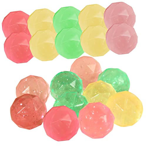 Supvox 20 Stück Schwimmende Elastische Bälle Hüpfbälle Großpackung Kindergeschenke Kinderspielzeug Kindergeschenke Jungen Partytütenfüller Partytütenfüller Zufällige Farbe von Supvox