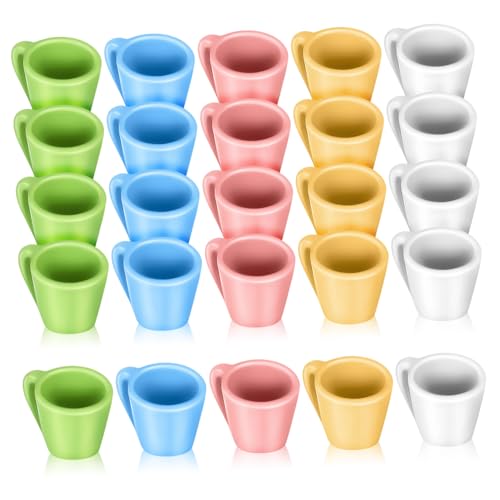 Supvox 20 Stück Simulationspokal Teetasse Mini-Wasserbecher Dekoration Mini-Becher Miniatur Mini-Spielzeugbecher Puppenhaus-Minitasse Mini-Tassenspielzeug winzige Tassen kleine Tasse Harz Supvox 20 Stück Simulationspokal Teetasse Mini-Wasserbecher Dekoration Mini-Becher Miniatur Mini-Spielzeugbecher Puppenhaus-Minitasse Mini-Tassenspielzeug winzige Tassen kleine Tasse Harz von Supvox