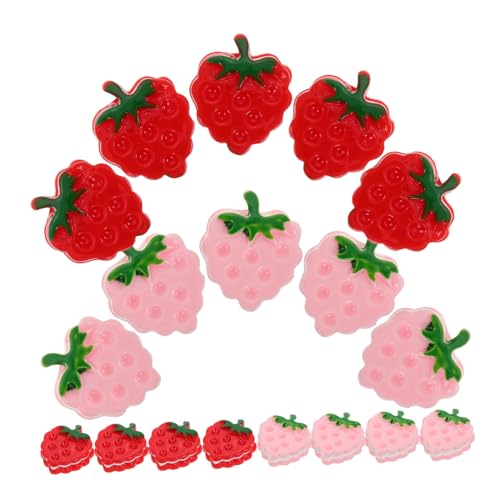 Supvox 20 Stück Simulierte Erdbeerkekse Süßes Erdbeerdekor Erdbeeren Charme Ästhetisches Erdbeerdekor Erdbeerdekor Bastelharz Supvox 20 Stück Simulierte Erdbeerkekse Süßes Erdbeerdekor Erdbeeren Charme Ästhetisches Erdbeerdekor Erdbeerdekor Bastelharz von Supvox