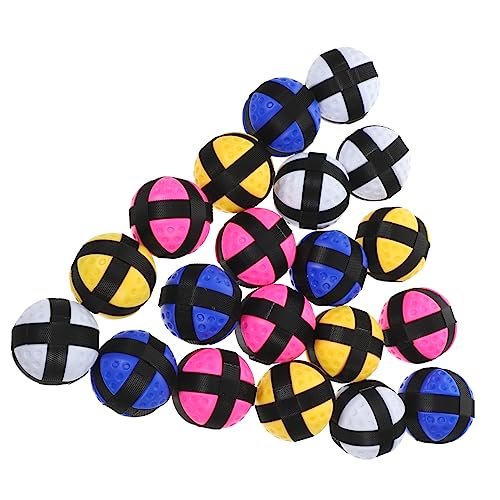 Supvox 20 Stück Sticky Balls Bälle für Interaktive Brettspiele für Outdoor Aktivitäten Partys und Familientreffen von Supvox