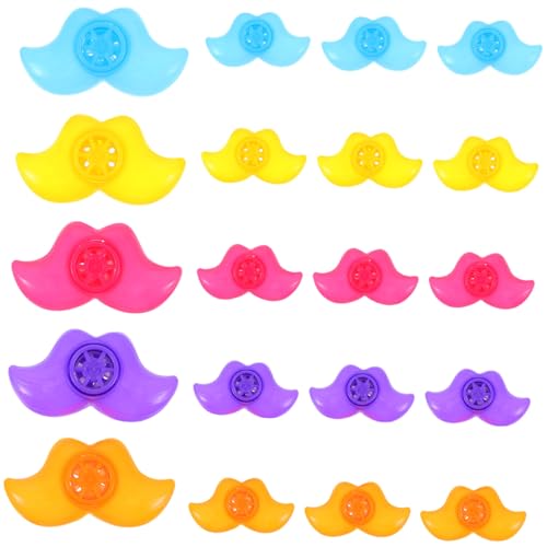 Supvox 20 Stück Teiliges Bunte Cartoon Tröten Lärmmacher Leichte Sportpfeifen für Partygeburtstag Silvester für Kinderhand Geeignet von Supvox