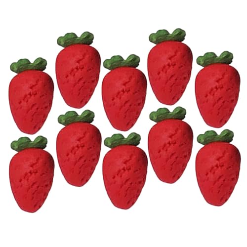 Supvox 20 Stück Teiliges Erdbeeren für Puppenhaus Künstliche Früchte mit Realistischem Design für Dekoration Fotografie Requisiten und Bastelprojekte Supvox 20 Stück Teiliges Erdbeeren für Puppenhaus Künstliche Früchte mit Realistischem Design für Dekoration Fotografie Requisiten und Bastelprojekte von Supvox