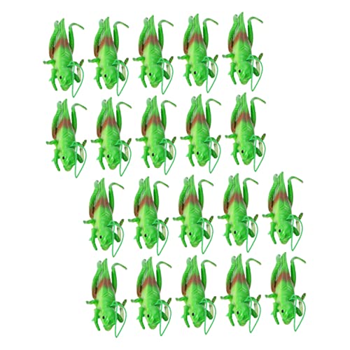 Supvox 20 Stück Teiliges Imitation Heuschrecken Modellspielzeug für Pädagogisches Lernspielzeug zur Kognitiven mit Weichen Elastischen Eigenschaften und Leicht zu Reinigenden Figuren Supvox 20 Stück Teiliges Imitation Heuschrecken Modellspielzeug für Pädagogisches Lernspielzeug zur Kognitiven mit Weichen Elastischen Eigenschaften und Leicht zu Reinigenden Figuren von Supvox