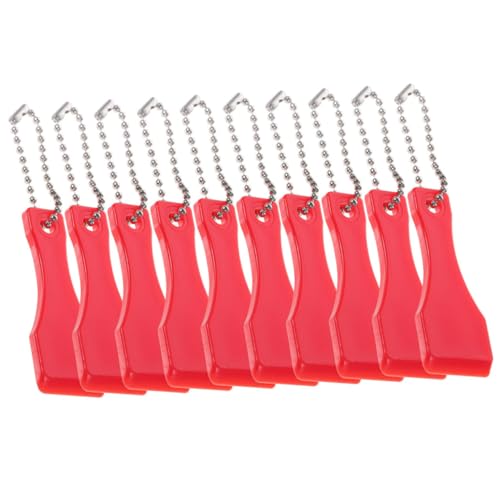 Supvox 20 Stück Teiliges Lotterielos Schaberset aus Robustem Kunststoff Tragbar und Ergonomisch Geformt Kompakt für Schlüsselanhänger Vielseitiges Kratzwerkzeug für Rubbellose Aufkleber Supvox 20 Stück Teiliges Lotterielos Schaberset aus Robustem Kunststoff Tragbar und Ergonomisch Geformt Kompakt für Schlüsselanhänger Vielseitiges Kratzwerkzeug für Rubbellose Aufkleber von Supvox