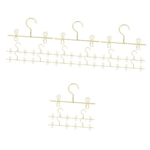 Supvox 20 Stück Teiliges Mini Kleiderbügel für Puppenkleidung aus Robustem Metall Praktische Aufbewahrung und Display für Puppenhausdekoration Goldfarbene Mini Doll Clothes Hangers Supvox 20 Stück Teiliges Mini Kleiderbügel für Puppenkleidung aus Robustem Metall Praktische Aufbewahrung und Display für Puppenhausdekoration Goldfarbene Mini Doll Clothes Hangers von Supvox