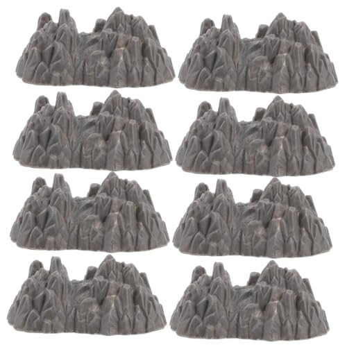 Supvox 20 Stück Teiliges Mini Rockery Ornament Realistisch Gestaltete Graue Kunststofffelsen Dekoratives Felsgarten Modell Wetterbeständig Vielseitig für Heim Gartendekoration Kreative Supvox 20 Stück Teiliges Mini Rockery Ornament Realistisch Gestaltete Graue Kunststofffelsen Dekoratives Felsgarten Modell Wetterbeständig Vielseitig für Heim Gartendekoration Kreative von Supvox