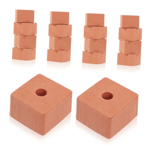 Supvox 20 Stück Teiliges Mini Ziegelsteine DIY BAU für Kreative für Garten Dekoration Puppenhaus Mauersteine Fantasie und Kreativität Supvox 20 Stück Teiliges Mini Ziegelsteine DIY BAU für Kreative für Garten Dekoration Puppenhaus Mauersteine Fantasie und Kreativität von Supvox