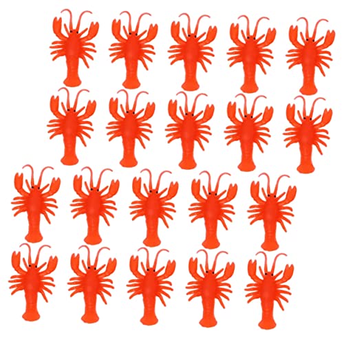 Supvox 20 Stück Teiliges Mini langusten aus TPR Softgummi Schwimmfähig Pädagogisch Interessant Leicht und Tragbar Geeignet für Baden und Dekorieren von Zimmern Supvox 20 Stück Teiliges Mini langusten aus TPR Softgummi Schwimmfähig Pädagogisch Interessant Leicht und Tragbar Geeignet für Baden und Dekorieren von Zimmern von Supvox
