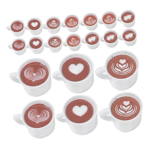 Supvox 20 Stück Teiliges Miniatur Kaffeetassen aus Harz Designs Winzige Puppenhaus Dekoration Vielseitige Miniatur Accessoires für Puppenhaus Schlüsselanhänger und Ohrring Bastelideen Supvox 20 Stück Teiliges Miniatur Kaffeetassen aus Harz Designs Winzige Puppenhaus Dekoration Vielseitige Miniatur Accessoires für Puppenhaus Schlüsselanhänger und Ohrring Bastelideen von Supvox