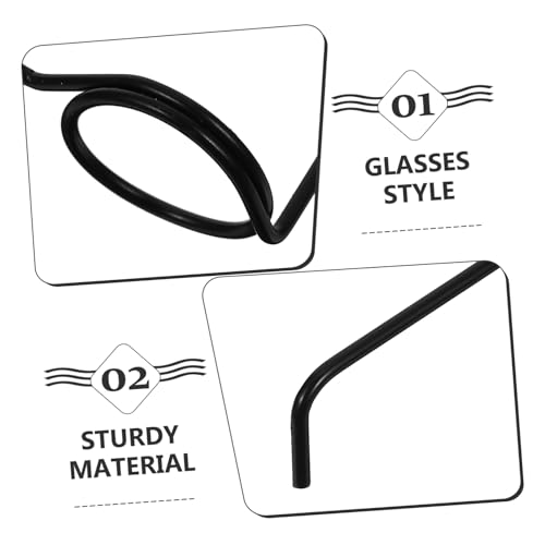 Supvox 20 Stück Teiliges Miniatur puppenbrillen aus Metall Runde Rahmenlose Mini brillengestelle Stilvolle Puppen Accessoires für Kostüme Rollenspiele und Fotografie Kompakt und von Supvox