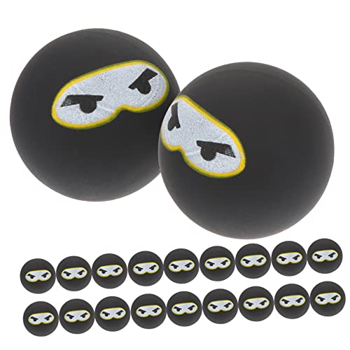Supvox 20 Stück Teiliges Ninja Ballspielzeug für Kleine Bunte Sprungbälle Robust und Leicht für Geburtstagsfeiern Weihnachten Schule und Outdoor Spiele von Supvox
