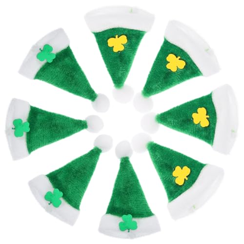 Supvox 20 Stück Teiliges Plüschmützen mit Shamrock Muster Weiche Puppenhüte für DIY Puppenaccessoires Farbige Saint Patrick's Day Deko für Kreative Bastelprojekte und Puppen Supvox 20 Stück Teiliges Plüschmützen mit Shamrock Muster Weiche Puppenhüte für DIY Puppenaccessoires Farbige Saint Patrick's Day Deko für Kreative Bastelprojekte und Puppen von Supvox