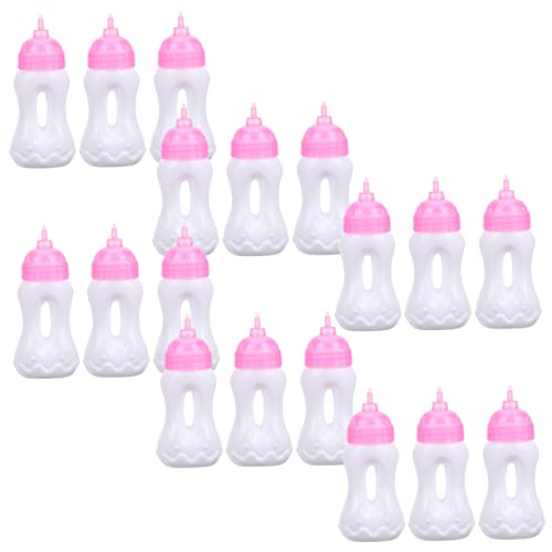 Supvox 20 Stück Teiliges Puppenzubehör Mini Babypuppen Milchfläschchen aus Robustem Material Realistisch Gestaltet Geeignet für Mädchen Shower und Kreatives Rollenspiel Supvox 20 Stück Teiliges Puppenzubehör Mini Babypuppen Milchfläschchen aus Robustem Material Realistisch Gestaltet Geeignet für Mädchen Shower und Kreatives Rollenspiel von Supvox