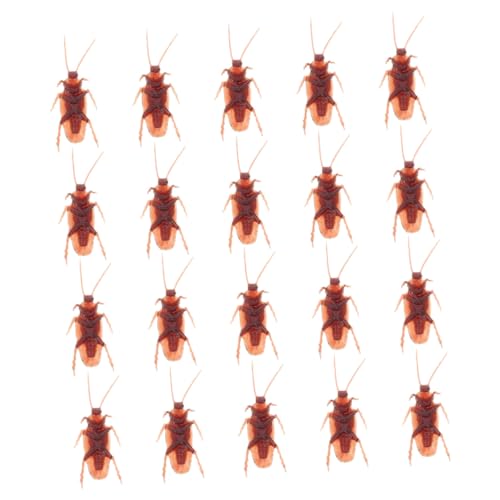 Supvox 20 Stück Teiliges Realistische Fake Kakerlaken aus Stabilem Kunststoff Lebensechte Nachbildung für Halloween Streichspiele und Party Dekoration Erschreckt Freunde und Gäste Supvox 20 Stück Teiliges Realistische Fake Kakerlaken aus Stabilem Kunststoff Lebensechte Nachbildung für Halloween Streichspiele und Party Dekoration Erschreckt Freunde und Gäste von Supvox