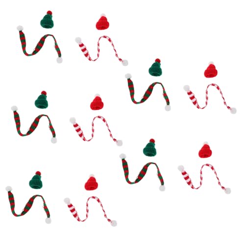 Supvox 20 Stück Teiliges Set Mini Weihnachtsmützen und Schals für Puppen Charmante DIY Weihnachtsdekoration Leicht und Langlebig für Festliche Bastelprojekte und Supvox 20 Stück Teiliges Set Mini Weihnachtsmützen und Schals für Puppen Charmante DIY Weihnachtsdekoration Leicht und Langlebig für Festliche Bastelprojekte und von Supvox