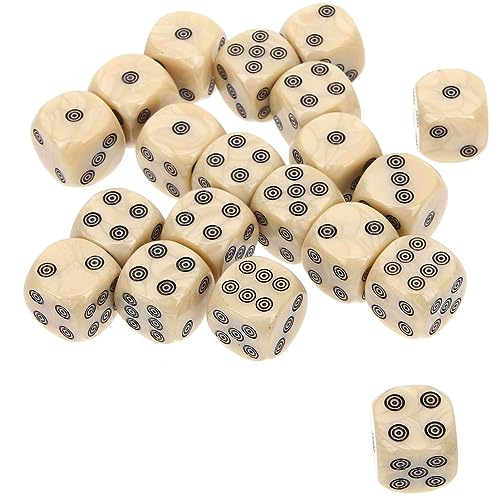 Supvox 20 Stücke Ästhetische Acrylwürfel für Brettspiele Spielzubehör Robuste und Lesbare Zahlen Dekorative Würfel für Halloween und Partys für Tischspiele Supvox 20 Stücke Ästhetische Acrylwürfel für Brettspiele Spielzubehör Robuste und Lesbare Zahlen Dekorative Würfel für Halloween und Partys für Tischspiele von Supvox