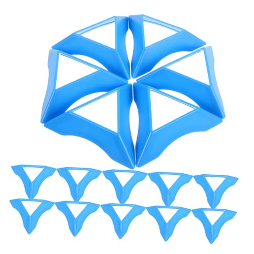 Supvox 20 Stück Würfeldreieck Basis Generatorteile Tankventil Ventil Gasventil Für Generatorventil Gastank Generatorteile Unterlegscheibe Absperrventil Blauer Kunststoff von Supvox