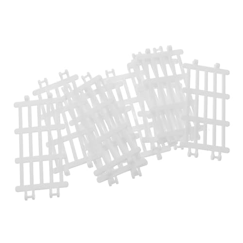 Supvox 20 Stück Zierzaun für Mikrolandschaft dekorative Miniaturzäune Szenenlayout- Miniatur Gartenzaun Miniaturzaun Zaundekor aus Kunststoff Plastik Weiß Supvox 20 Stück Zierzaun für Mikrolandschaft dekorative Miniaturzäune Szenenlayout- Miniatur Gartenzaun Miniaturzaun Zaundekor aus Kunststoff Plastik Weiß von Supvox