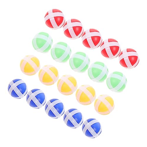 Supvox 20 Stück - klebrig drinnen mit sicheren Bällen Kinderspielzeug im Freien Plastikkugeln werfen Haushaltsspielzeug Spiele Ersatzbälle Nylon Supvox 20 Stück - klebrig drinnen mit sicheren Bällen Kinderspielzeug im Freien Plastikkugeln werfen Haushaltsspielzeug Spiele Ersatzbälle Nylon von Supvox
