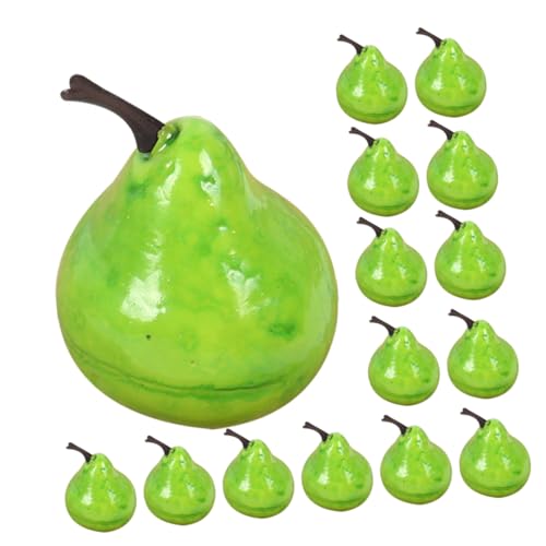 Supvox 20 Stück künstliche Früchte Obst Simulationsbirne Fotoversorgung gefälschte Fruchtverzierung Birnenmodell Birnenverzierung Desktop-Birnendekor Schaum Green Supvox 20 Stück künstliche Früchte Obst Simulationsbirne Fotoversorgung gefälschte Fruchtverzierung Birnenmodell Birnenverzierung Desktop-Birnendekor Schaum Green von Supvox