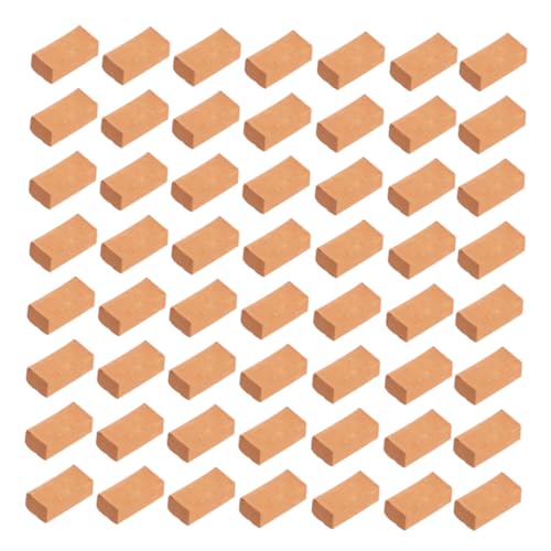 Supvox 200 Stück Mini Ziegelsteine Bauzubehör für DIY Sandtisch Modellbau Puppenhaus und Garten Dekoration Simulation für Kreative Supvox 200 Stück Mini Ziegelsteine Bauzubehör für DIY Sandtisch Modellbau Puppenhaus und Garten Dekoration Simulation für Kreative von Supvox