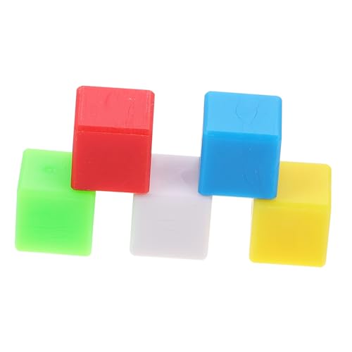 Supvox 200 Stück Teiliges Bunter Kunststoff Würfel für Matheunterricht Pädagogisches Lernspielzeug zur Form und Farberkennung Kreatives Konstruktionsspielzeug für Grundschüler um Supvox 200 Stück Teiliges Bunter Kunststoff Würfel für Matheunterricht Pädagogisches Lernspielzeug zur Form und Farberkennung Kreatives Konstruktionsspielzeug für Grundschüler um von Supvox