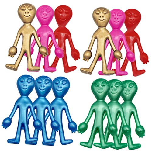 Supvox 20Stücke Alien Figuren Biegsame Dekompressionsspielzeuge aus Kinderspielzeug für Partys und Stressabbau Alien Form für Jungen Supvox 20Stücke Alien Figuren Biegsame Dekompressionsspielzeuge aus Kinderspielzeug für Partys und Stressabbau Alien Form für Jungen von Supvox