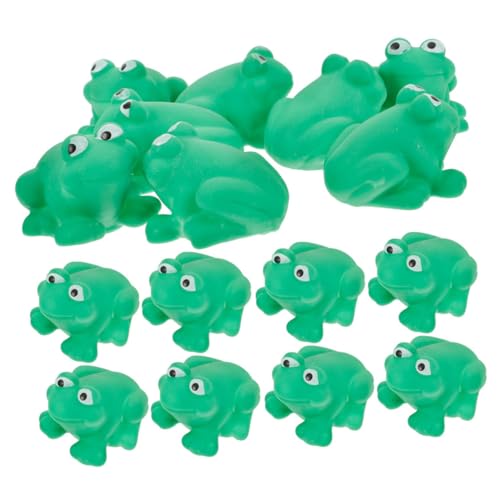 Supvox 20Stücke Frosch Badewannenspielzeug Tragbares Quietschspielzeug Für Wasser Fördert Koordination Und Fantasie Sicher Für Kinderhaut von Supvox