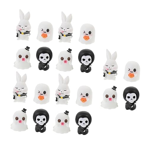 Supvox 20Stücke Halloween Requisiten Kreative Mikroverzierungen Für DIY Dekoration Charmante Figuren Für Puppenhäuser Und Halloween Feiern von Supvox