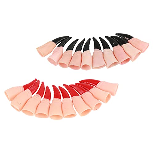 Supvox 20Stücke Halloween Witch Fingernägel Dekorative Kunstnägel Für Gruselige Kostümparty Und Cosplay Requisite Für Halloween Dekoration Supvox 20Stücke Halloween Witch Fingernägel Dekorative Kunstnägel Für Gruselige Kostümparty Und Cosplay Requisite Für Halloween Dekoration von Supvox