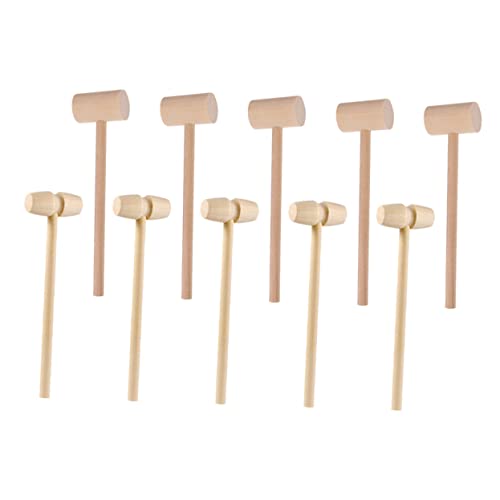 Supvox 20Stücke Holzhammer Set Für Hämmer Für Kreative Bastelprojekte Und Motorische Spiele Für Jungen Und Und Sicher von Supvox