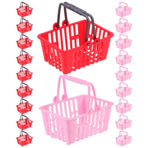 Supvox 20Stücke Mini Einkaufskörbe Handkorbspielzeug für Mini Häuser Lebendige Mini Dekoration und Zubehör für Rollenspiele und Sammler von Miniartikeln Supvox 20Stücke Mini Einkaufskörbe Handkorbspielzeug für Mini Häuser Lebendige Mini Dekoration und Zubehör für Rollenspiele und Sammler von Miniartikeln von Supvox