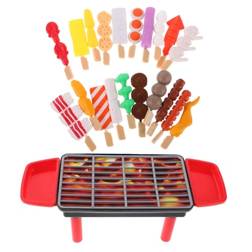 Supvox 20Stücke Teiliges Grillspielzeug für Küchenset mit Realistischen Geräuschen und Lichtern für Rollenspiele Drinnen und Draußen Fördert Kreatives und Interaktion Supvox 20Stücke Teiliges Grillspielzeug für Küchenset mit Realistischen Geräuschen und Lichtern für Rollenspiele Drinnen und Draußen Fördert Kreatives und Interaktion von Supvox