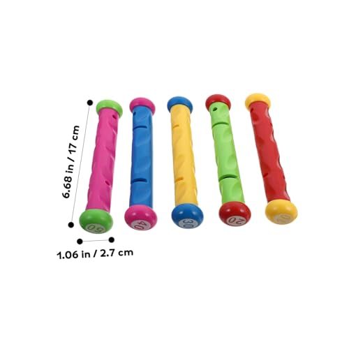 Supvox 21 Stück Teiliges Taucher Bunte Tauchsteine und Figuren Fördert Unterwasserfähigkeiten Sommer Pool für Jungen und Mädchen zum Tauchenlernen Supvox 21 Stück Teiliges Taucher Bunte Tauchsteine und Figuren Fördert Unterwasserfähigkeiten Sommer Pool für Jungen und Mädchen zum Tauchenlernen von Supvox
