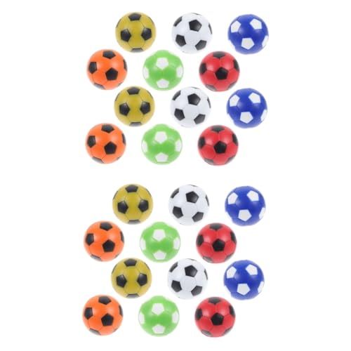 Supvox 24 STK Ball der Fußballmaschine Table Football for tischkicker bälle Tischfußballspiele Fußballball für Erwachsene Schreibtisch Zubehör Ersatz Kleiner Ball Kind die Hüften von Supvox