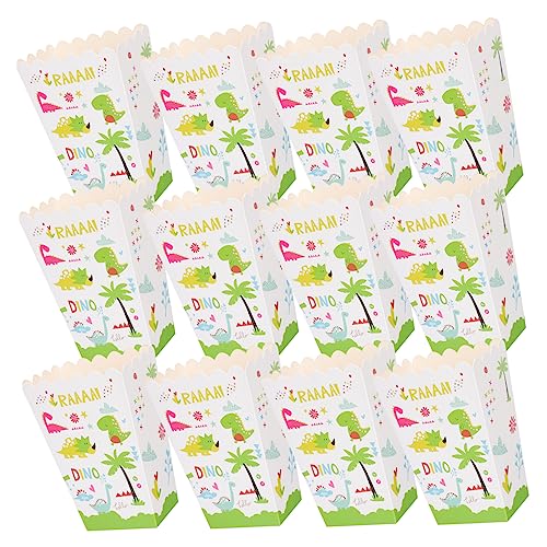 Supvox 24 Stück Box Popcorn-Box Dinosaurier Wrapper geformt Popcorn-Snackboxen aus Papier Popcornpapier behandelt Schachteln Filmnachtparty Popcornboxen Snack-Verpackungsboxen Snackkästen Supvox 24 Stück Box Popcorn-Box Dinosaurier Wrapper geformt Popcorn-Snackboxen aus Papier Popcornpapier behandelt Schachteln Filmnachtparty Popcornboxen Snack-Verpackungsboxen Snackkästen von Supvox